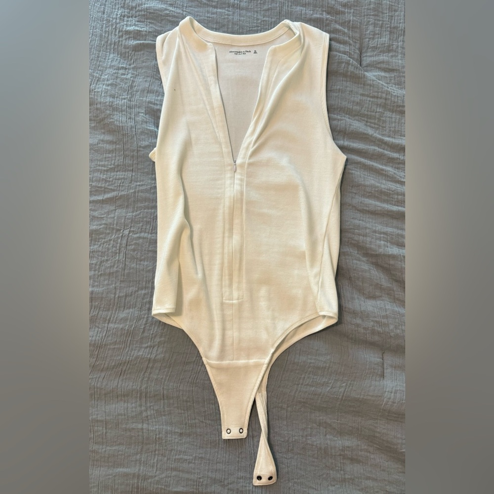Abercrombie & Fitch soft rib bodysuit